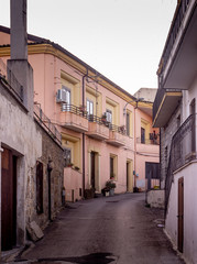 street in old town Basilicata