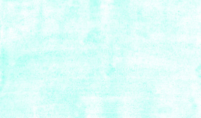 Abstract aqva- menthe watercolor rough background and texture