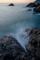 Fototapeta premium Framura, little village east side of Ligurian coast, Italy
