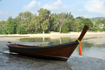 A long-tail boat