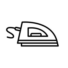 Iron icon vector simple design