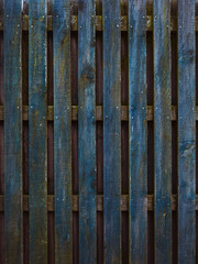 Blue Toned Wood Panels