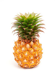 Fresh Pineapple isolated on white background