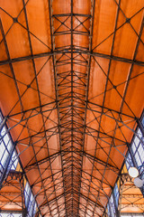 Fototapeta premium Budapest Market Roof Ceiling Hungary