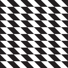 Seamless pattern geometric.Black and white background.Design for background - 313433086
