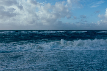 Meer und Wellen am Strand