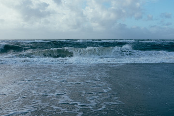 Meer und Wellen am Strand