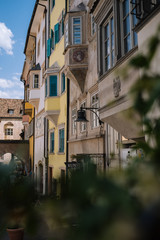 Bunte Häuser in Italien