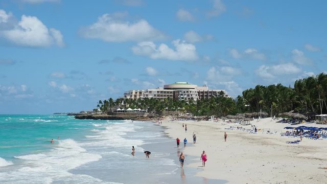 Beach in Varadero, Matanzas Province, Cuba