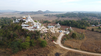 KAYAH/MYANMAR(BURMA) - 05th Jan, 2020 : When we travelling to Loi Kaw City, Myanmar(Burma).