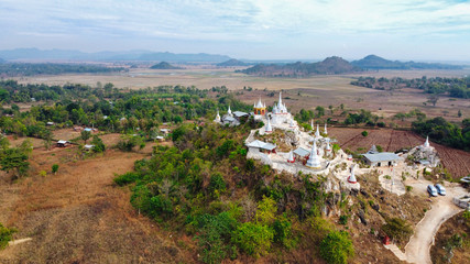 Fototapeta na wymiar KAYAH/MYANMAR(BURMA) - 05th Jan, 2020 : When we travelling to Loi Kaw City, Myanmar(Burma).