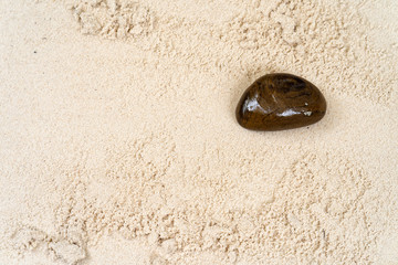 stone on the beach