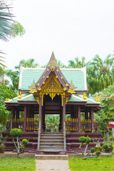 Beautiful Asian house temple