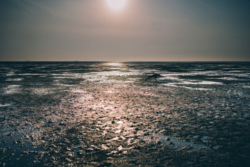 Fototapeta premium Sonnenuntergang Nordsee