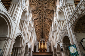 Fototapeta premium Inside Norwich Cathedral in East England