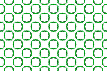 Seamless geometric pattern design illustration. Background texture. Used gradient in green colors, white background.