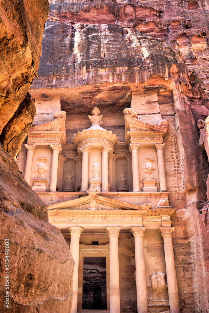 Poster Treasury at Petra Jordan