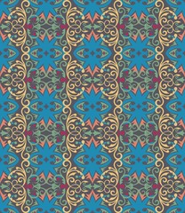 seamless pattern of ethnic pattern
