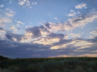 the clouds