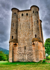 Donjon du ch&acirc;teau d'Arques, Aude, France