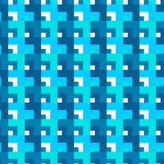 Seamless pink-gray-white cross gentle pattern (vector EPS 10)