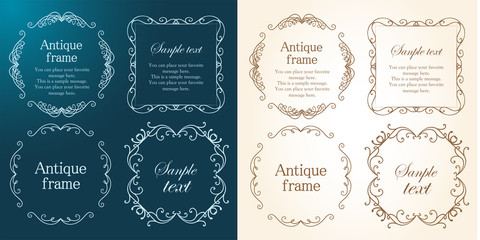 フレーム素材　アンティーク　ビンテージ　ガーリー　ウエディング　ラグジュアリー　高級感　豪華