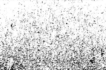Grunge black and white texture background (Vector). Use for decoration, aging or old layer