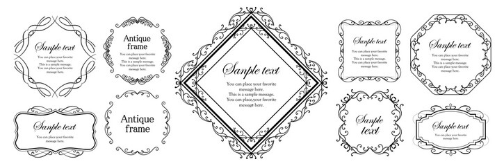 フレーム素材　アンティーク　ビンテージ　ガーリー　ウエディング　ラグジュアリー　高級感　豪華