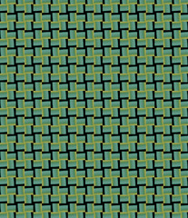 Gradient effect yellow green mill pattern for print design. Simple tile background. Green geometric tile repetitive backdrop. Modern decoration for banner, poster.