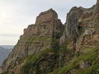Fototapeta na wymiar Pico do Arieiro, the third highest mountain of Madeira, Portugal