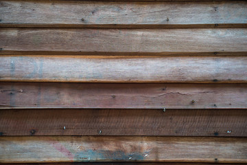 textured wooden wall use for background.