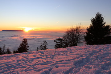 Naklejka premium Montagne 11
