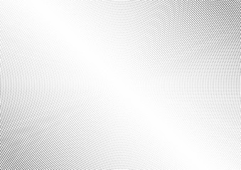 Fototapeta na wymiar Abstract halftone dotted background. Monochrome pattern with dot and circles. Vector modern futuristic texture for posters, sites, business cards, postcards, interior design, labels and stickers.