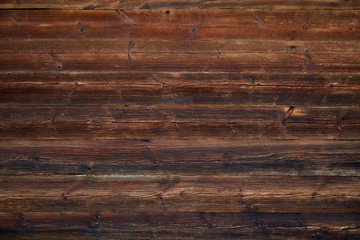 Naklejka na ściany i meble plank, brown, nature, hardwood, floor, timber, textured, pattern, desk, grain, material, surface, panel, oak, dark, horizontal, structure, abstract, grunge, carpentry, table, rough, wood, background, 