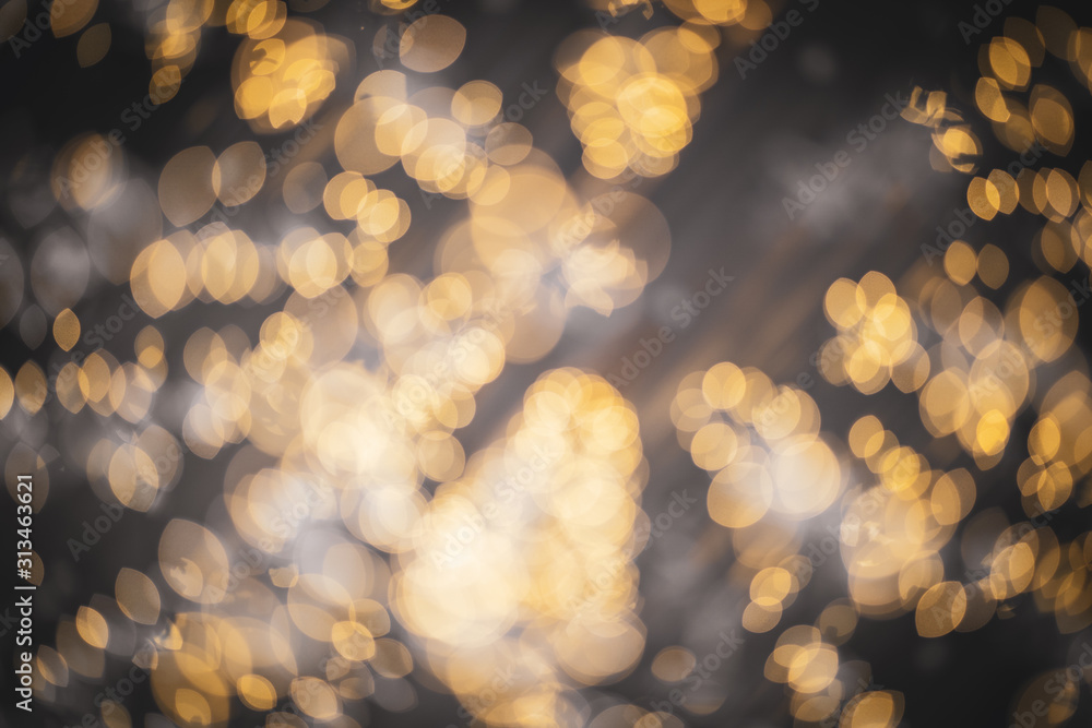 Poster light bokeh use for background.