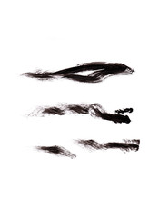 brush strockes acrylic