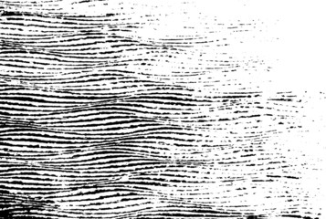 Swirled and curled stripes and brush strokes texture. Marble or acrylic atrwork imitation. Cool and swirly background. Abstract vector illustration. Black isolated on white. EPS10