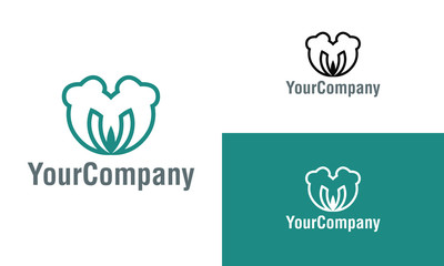 Creative abstract shape and floral logo icon design template elements. Creative ornament logo design template. Vector logo template for company.