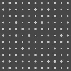 Circles seamless pattern. Dots texture background.