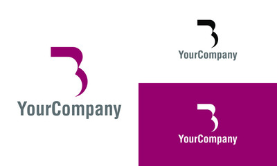 Creative letter B logo icon design template elements. Vector logo template for company.