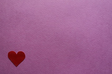 red hearts on pink or fuchsia background