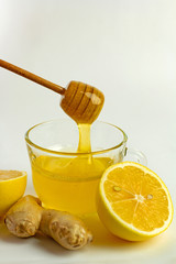 lemon honey ginger tea health