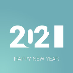 2021 - happy new year 2021 gold