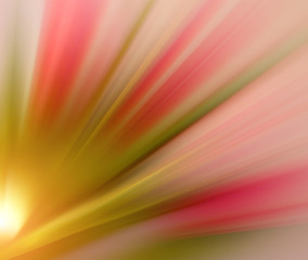 Abstract red, green, pink color blurred lines.