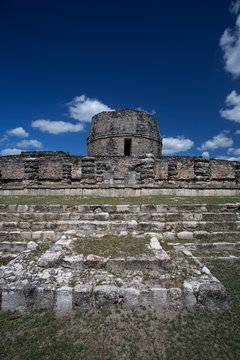 Mayan ruins in the Yucatan Peninsula, Mexico