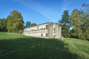 An old building in the park in France