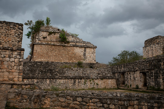 Mayan ruins in the Yucatan Peninsula, Mexico