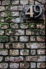 Fototapeta na wymiar Textured old brick wall. Image