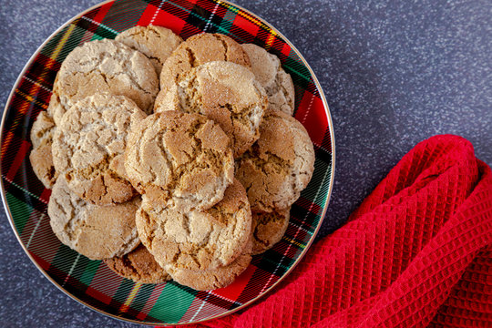 Homemade Gingerdoodle cookies for the holidays