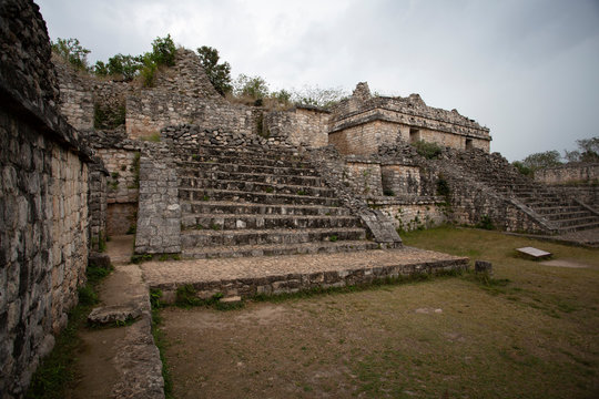 Mayan ruins in the Yucatan Peninsula, Mexico